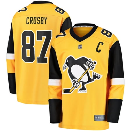 Sidney Crosby Pittsburgh Penguins Fanatics Branded Youth Alternate Replica Player Jersey -