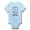 Sky Blue, variant on CafePress - Animal Pictures Alphabet Infant Bodysuit - Baby Light Bodysuit, Size Newborn - 24 Months