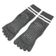 thumbnail image 4 of Calcetines de yoga con puntera dividida, antideslizantes, absorbentes del sudor, de algodón, de longitud media, para mujer, para invierno, 4 of 14