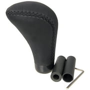 Auto Drive 40065w- Genuine Leather Shift Knob Char