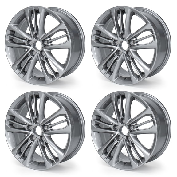 4-Pack 17" x 7" Replacement Wheel Rim Grey 75171 for Toyota Camry 2015 2016 2017