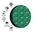 thumbnail image 4 of Naloa Duck Mallard Flying Pose PVC Leather Spare Tire Wheel Cover Spare Tire Cover, for Car Truck SUV Camper Trailer Universal Fit(14-17in)-14 inch, 4 of 6