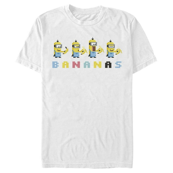 Men's Despicable Me Minions Group Shots Graphic Tee White Medium