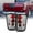 Chrome Housing, variant on AKKON - For 04-12 Titan A60 Pickup Truck Rear Black Smoke Tail Lights Brake Lamps Replacement Pair