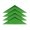 Green 4pcs, variant on 4Pcs Foosball Table Corner Protectors High Edges Guards Enhanced