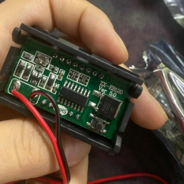 24V-60V Car Marine Motorcycle LED Digital Voltmeter Voltage 24V-60V Car Marine Motorcycle LED Digital Voltmeter Voltage