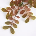 thumbnail image 2 of Gerich Artificial Hanging Greenery Plants Fake Ivy Vine Wall Basket Decor,Silk Fake Ivy Leaves Hanging for Outdoor Indoor,Red, 2 of 11