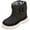 Black, variant on Quealent Toddler Snow Boots Boys Girls Winter Cold Weather Waterproof Non Slip Warm Shoes for Little Kids Black for Size 8