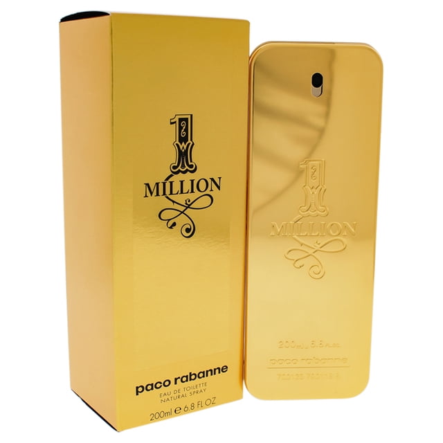 Paco Rabanne 1 Million Eau De Toilette Spray For Men 200ml