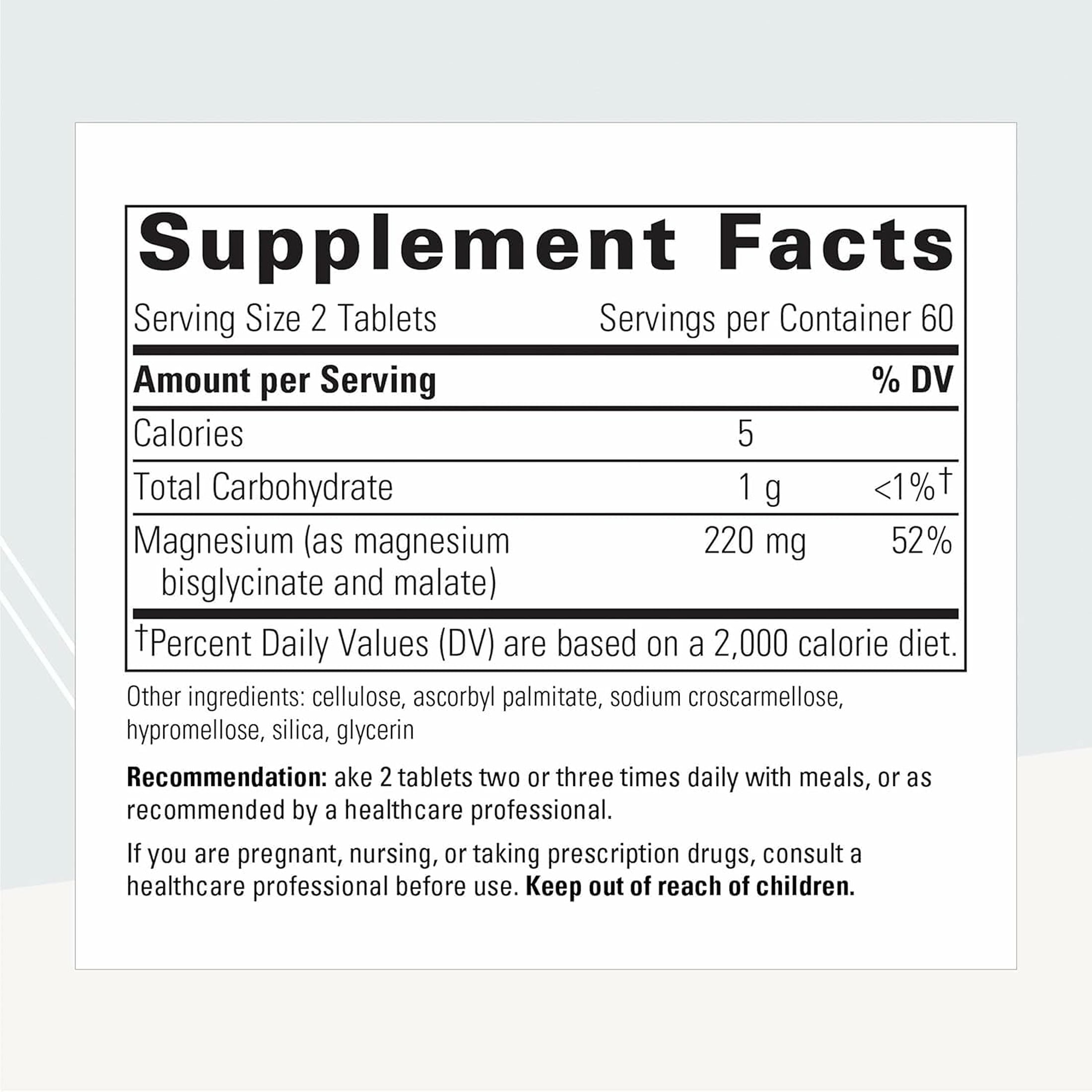 Integrative Therapeutics L-Theanine & Magnesium Glycinate Plus