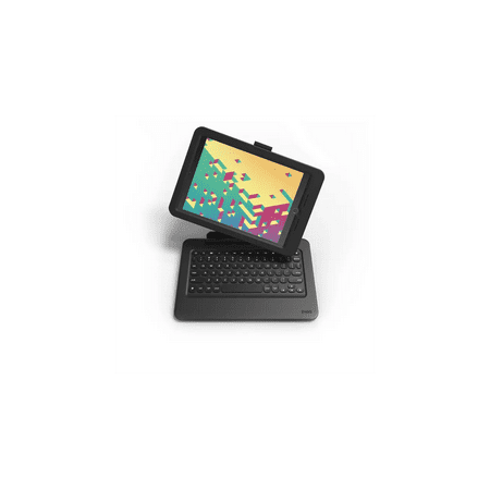 ZAGG - Rugged Book Keyboard Connect & Case for Apple iPad 10.2” (7th, 8th, 9th Gen) - Black