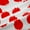 White Red, variant on Feelyou Simple Polka Dot Black Out Curtains, Chic Brush Artwork Curtains Pack of 2 (42x63 Each), White Red Cartoon Bedroom Curtains, Curtains and Drapes Decor