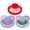 Red Green Blue, variant on CutiePlusU Adult Sized Pacifier Large Shield 3 Packs-Red Green Blue