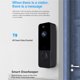thumbnail image 4 of onlyliua Buscador de Regalos Timbre Inalámbrico Wifi, Videoportero Inteligente, Intercomunicador Visual, Cámara de Seguridad para Puerta, 4 of 7
