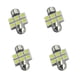 thumbnail image 2 of 4 Piezas de Bombillas de Coches con Células de 5050 6SMD para Luz de Interior Carga Guantera Equipos Super de 31mm*12mm Baoblaze Bombilla de luz LED, 2 of 7