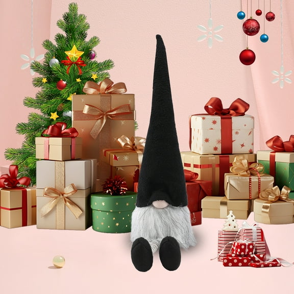 Swedish Christmas Gnome Plush Toy - Handmade Elf Doll for Holiday Decor, Gift for Family, Festive Ornament with