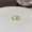 J767 Gold, variant on Open Ring For Women Butterfly Zircon Inlaid Copper Ring With Bow Square Heart Elements Fashion Jewelry Sparkle