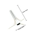 thumbnail image 2 of HIAKDOFT Porte-Trompette Métal Argent Design Pliable pour Pratique Musicale 1 Ensemble, 2 of 8