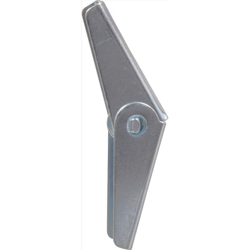 Hillman Hollow Wall Anchor - Steel, Screw-In, Zinc Finish - 100 Ct, 1/4 In