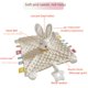 thumbnail image 3 of Toalla relajante para bebé Doudou etiqueta de entrada muñeca para dormir bebé educación temprana muñeca relajante Muñeca de dibujos animados, 3 of 5