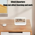 thumbnail image 5 of Alarm Clocks For Bedrooms Transparent Digital Clock Display Temperature And Humidity Timer Multifunctional Electronic Alarm Clock, 5 of 6