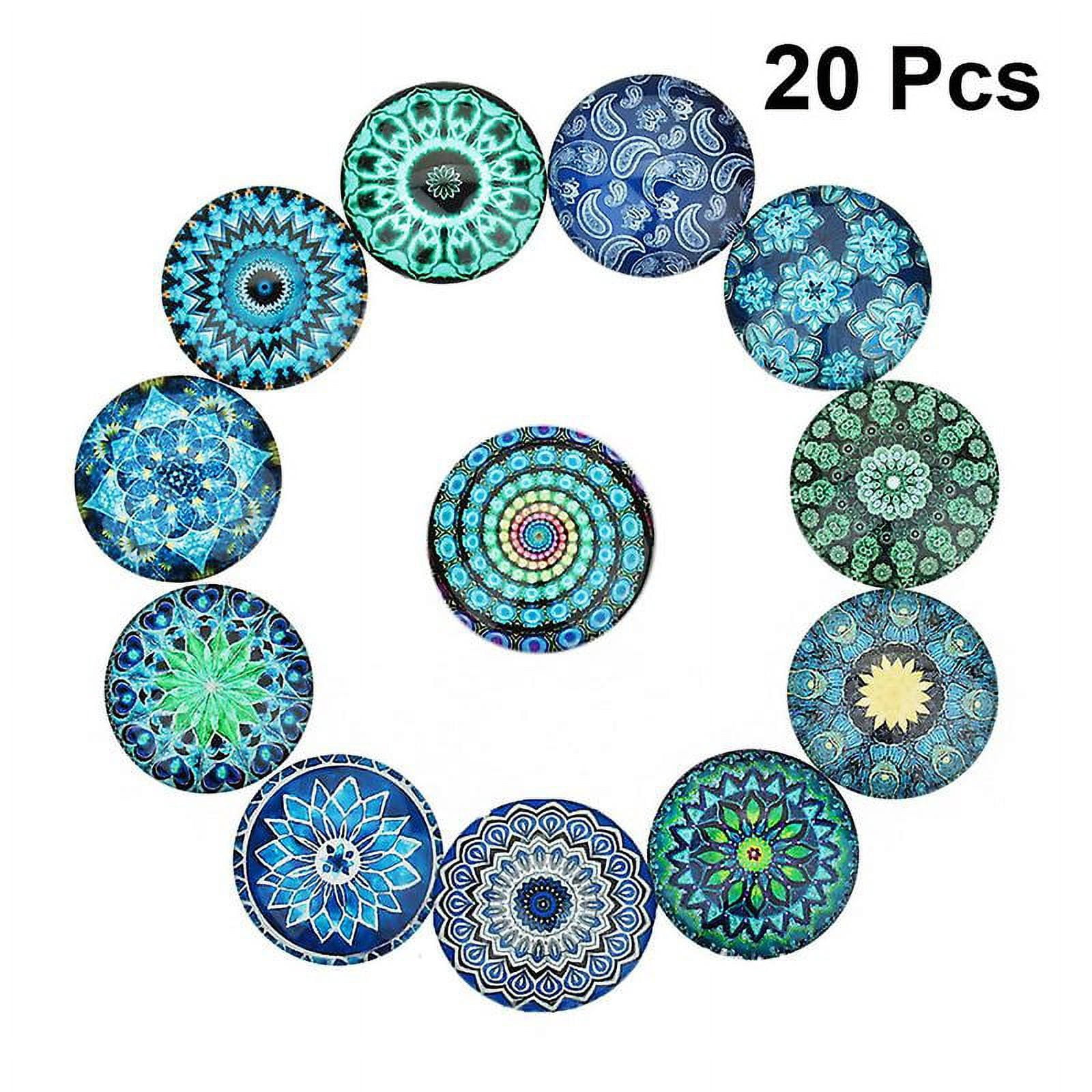 20pcs Round Mosaic Tiles
