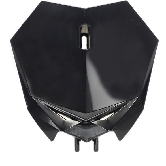 Acerbis Black Plastic Front Number Plate (2936330001)