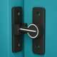 thumbnail image 5 of Cerradura luminosa para puerta de Granero, pestillo de puerta de seguridad de 90 grados, cerradura para puerta de baño, 5 of 9