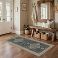 thumbnail image 3 of KUETH Modern Area Rug 2x7 Non Slip Hallway Runner Rug, Low Pile Machine Washable Rugs for Entryway, Hallway, Kitchen and Corridor, 3 of 4