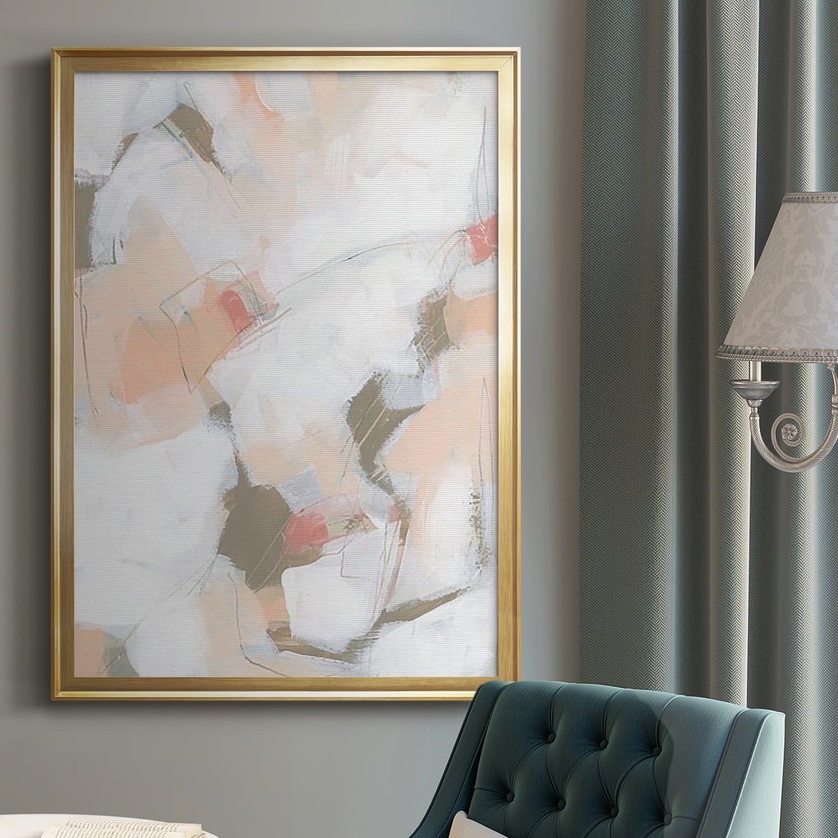 Sand Story II Premium Framed Print, in Gold, Black, or Silver - Ready to Hang