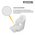 thumbnail image 3 of Seamander S1043 Series Pontoon Furniture Bucket Seat, White, 3 of 7