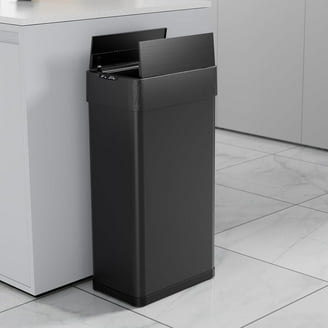 hOmeLabs 21 Gallon Smart Trash Can - Stainless Steel, Touchless