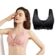 thumbnail image 3 of Sujetador Qarigey trasero de belleza con cierre frontal 5D Shape Up Seamless No Trace Back Negro 2XL, 3 of 6