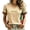 Beige, variant on Womens Mexico Soccer Jersey 2026 Soccer Graphic V Neck T Shirt Mexico Planet Print Football Fan Match Day Color Block Short Sleeve Casual Tops Red M