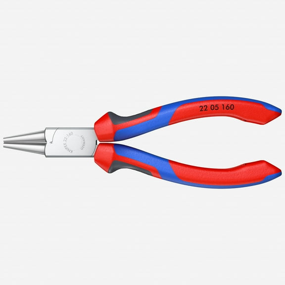 Knipex 6.3" Round Nose Pliers - Chrome MultiGrip