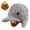 🔥 Gray, variant on Sentmoon Caps for Men Women's Baseball Caps Winter Hat with Ear Protection Unisex One Size with Thick Warm Lining Wind and Cold with Visor and Ear Flaps Outdoor