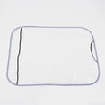 thumbnail image 3 of Alfombrilla antigolpes PE Funda transparente para asiento trasero Fácil de limpiar para automóvil (borde gris) Likrtyny Accesorios para autos y motos, 3 of 9