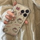 thumbnail image 3 of Funda de teléfono Kawaii Sanrio Hello Kittys Iphone 15/14/13/12/11 Pro Max, bonita funda protectora transparente, accesorios anticaída, regalo, 3 of 4