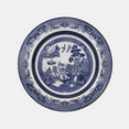 thumbnail image 5 of Oxford Flamingo, Blue Willow Porcelain 20 Piece Dinnerware Set, Service for 4, 5 of 7