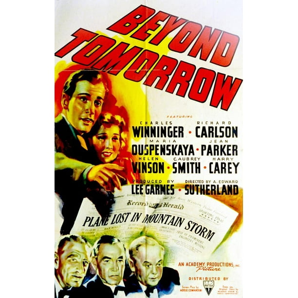Beyond Tomorrow Movie Poster Style B 11 X 14 1940 Walmart Com Walmart Com Beyond Tomorrow Movie Poster Style B 11 X 14 1940 Walmart Com Walmart Com