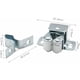 thumbnail image 3 of Pestillos de bola doble de latón Pestillos de puerta con tornillos Pernos dobles de rodillo doble Pestillos de muebles de gabinete para armario de cocina y cajón (10 piezas) JAMW Sencillez, 3 of 4