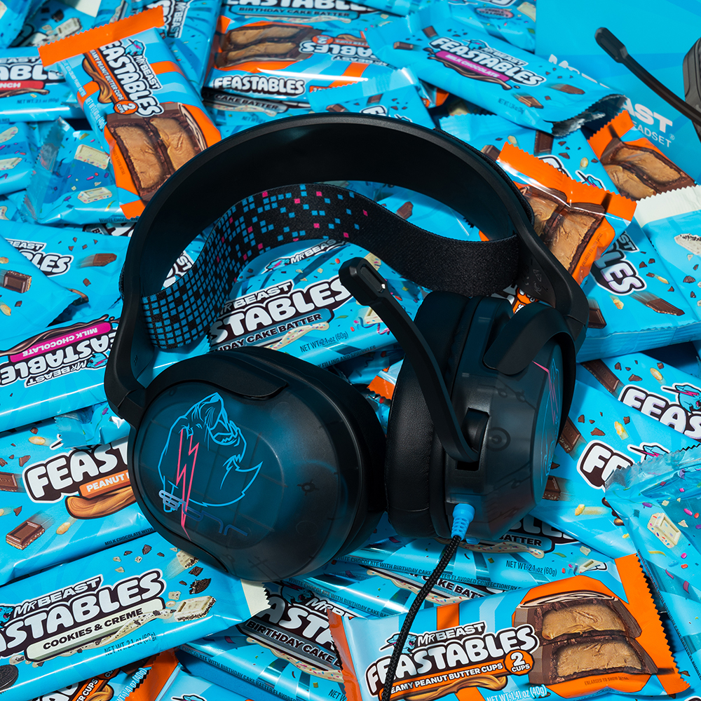 JLab Gaming x MrBeast Nightfall Wired Gaming Headset photo 7