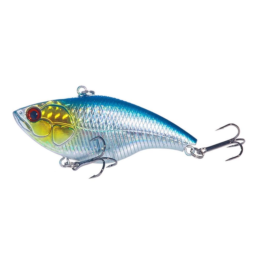 HENGJIA Fishing Lures, 10PCS Minnow VIB Hard Baits Lipless Crankbaits Long Casting Sinking Fishing Lures for Saltwater Freshwater Bass, Redfish, Trout, Walleye