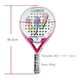 thumbnail image 4 of Raquete De Padel Camwin Fibra De Carbono 4003 Rosa, 4 of 8