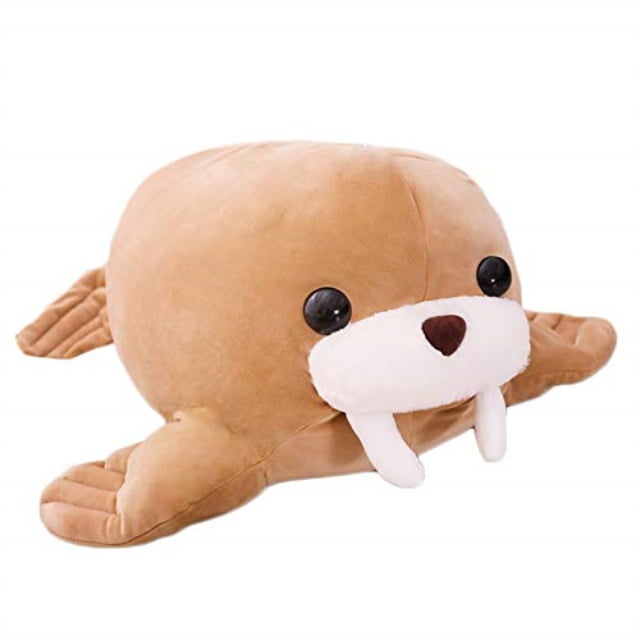 sofipal walrus plush pillow,soft cute walrus stuffed animal toy gifts for kids birthday