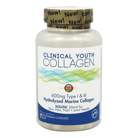 UPC 021245406969 product image for Kal - Clinical Youth Collagen - 60 Vegetarian Capsules | upcitemdb.com