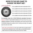 thumbnail image 4 of AmFor Cubierta de neumático de repuesto de 30 a 31 pulgadas, ajuste universal para Jeep Trailer RV SUV Truck Tough Tire Wheel Cubierta suave Diámetro 30 -31 camper Wheel Protectores de neumáticos resi, 4 of 5