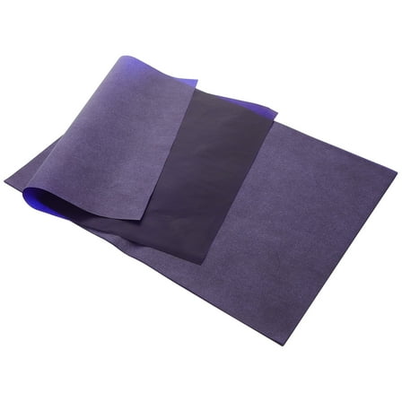 WASHWEPE Carbon Tracing Paper Dark Blue 50Pcs 11.67X8.25In For High Clarity