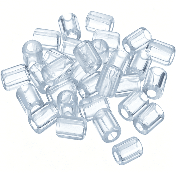 ACDANC Kitchen Sink Rack Feet,30 Pack 5Mm Id X 13.9mm Od Plastic Sink Feet