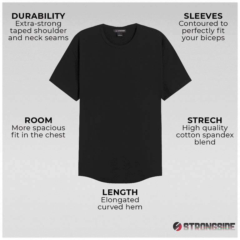 トップス STRONG PACK TEE (BLACK) XS STRONG PACK TEE (BLACK)